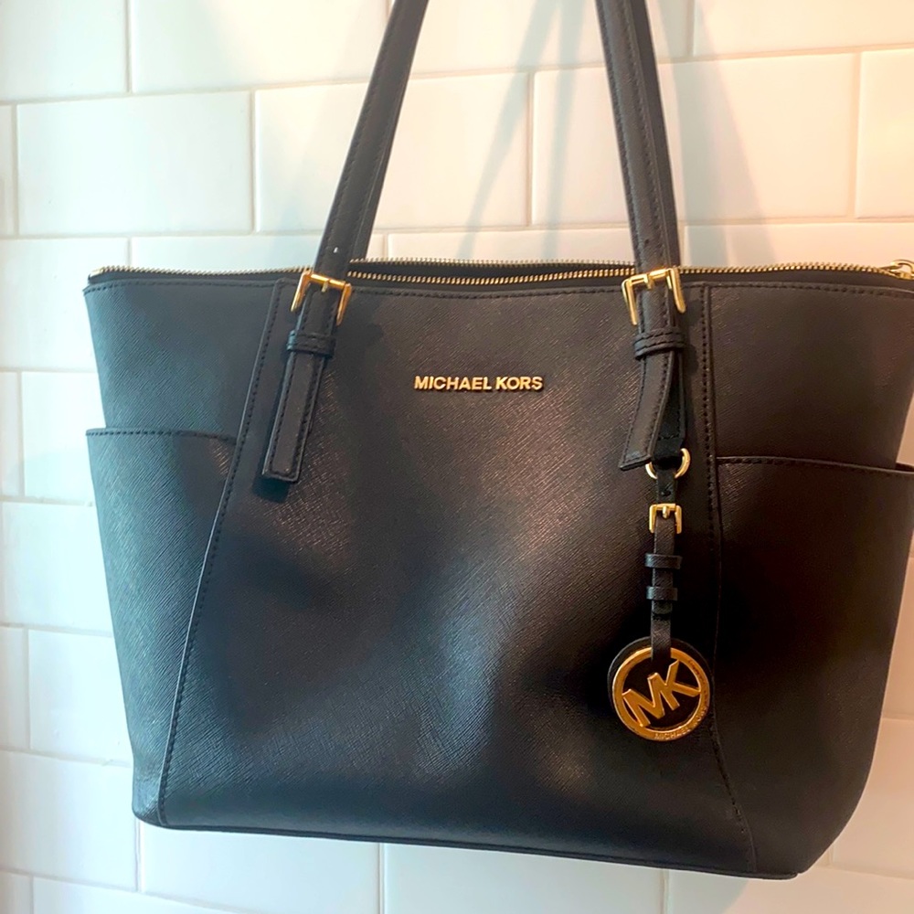 Michael Kors Black Tote Bag